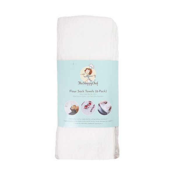 Monarch Flour Sack Towels , 6PK FLOURSACK-6PK
